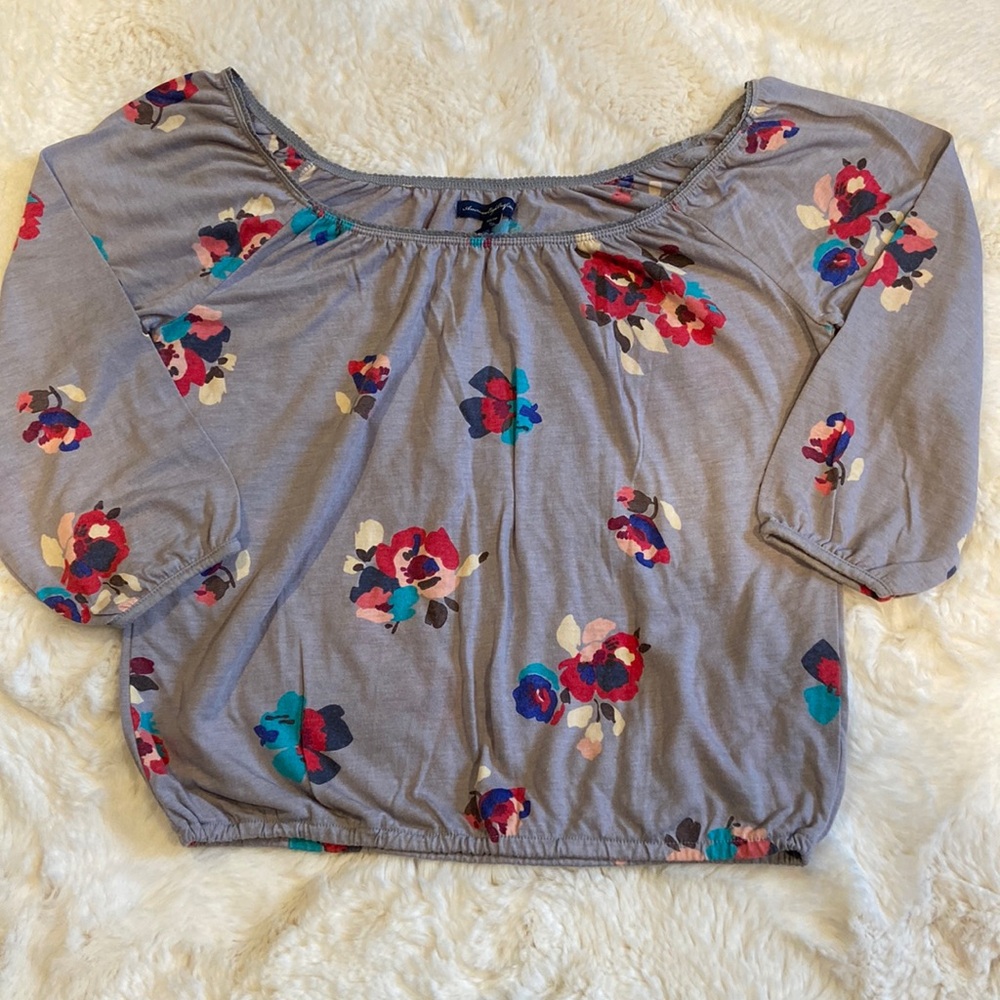 AE cropped top